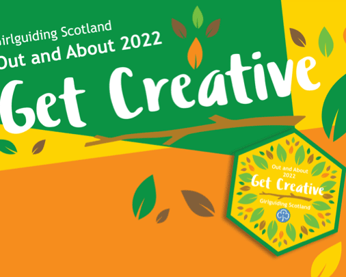 Get Creative logo - Girlguiding East Lothian